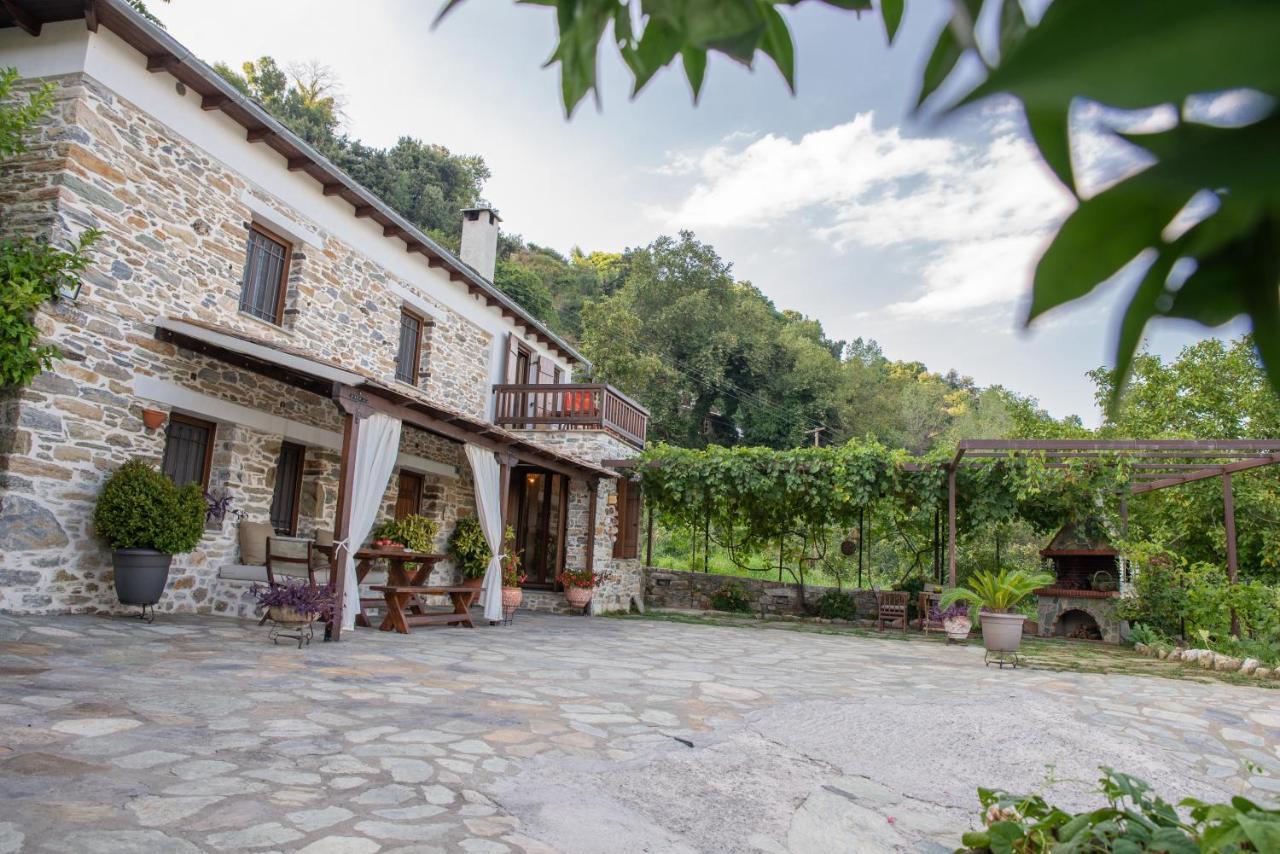 Вилла Zoes House Makrirrakhi Экстерьер фото